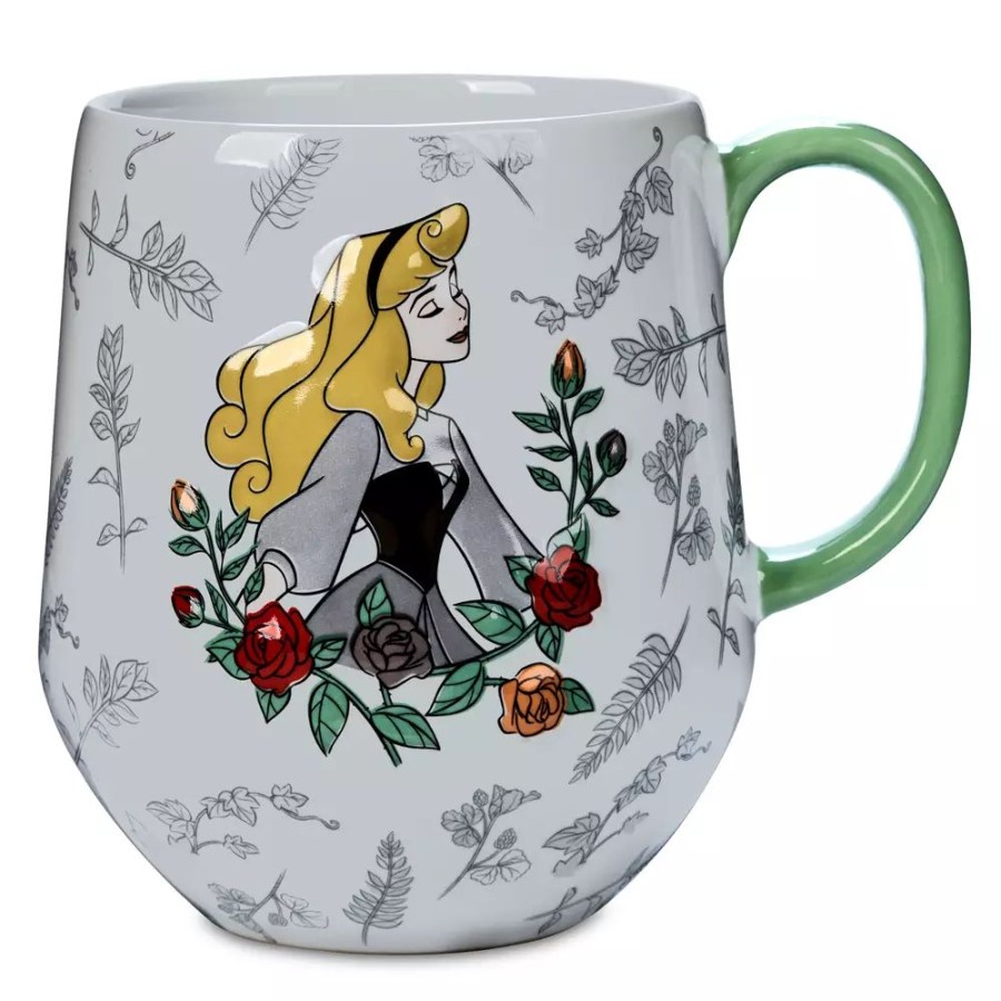 Hogar Disney Tazas, Vasos Y Cantimploras | Taza Aurora Como Rosa 65. Aniversario, La Bella Durmiente