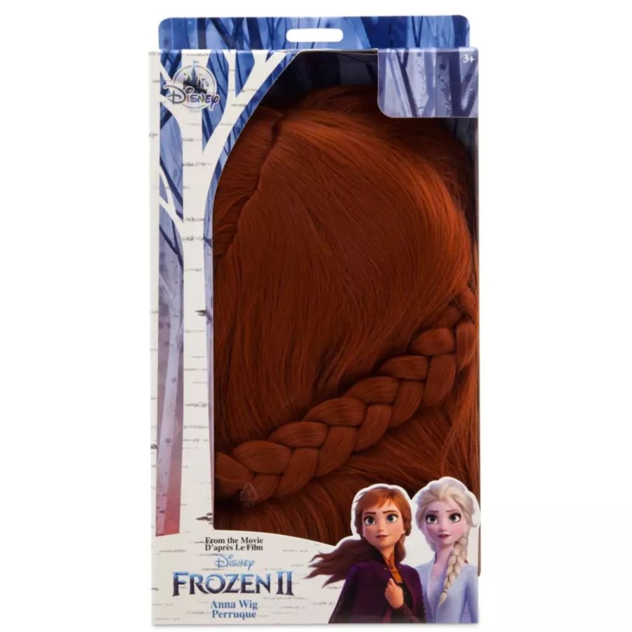 Juguetes Y Disfraces Disney Accesorios Y Complementos Para Disfraces Infantiles | Peluca Disfraz Infantil Anna, Frozen 2, Disney Store