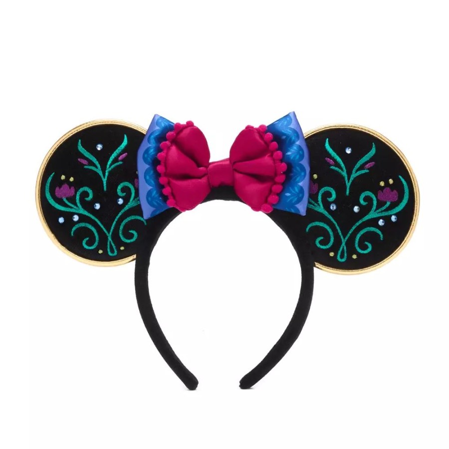 Moda Disney Accesorios Y Complementos De Mujer | Diadema Orejas Anna Para Adultos, Frozen