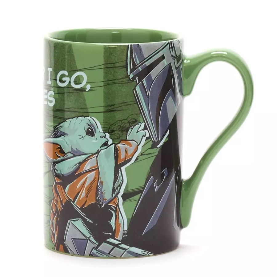 Hogar Disney Tazas, Vasos Y Cantimploras | Taza Grogu, Star Wars: The Mandalorian