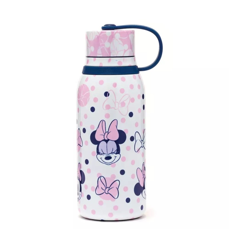 Hogar Disney Tazas, Vasos Y Cantimploras | Botella Acero Inoxidable Aislada Minnie Mouse