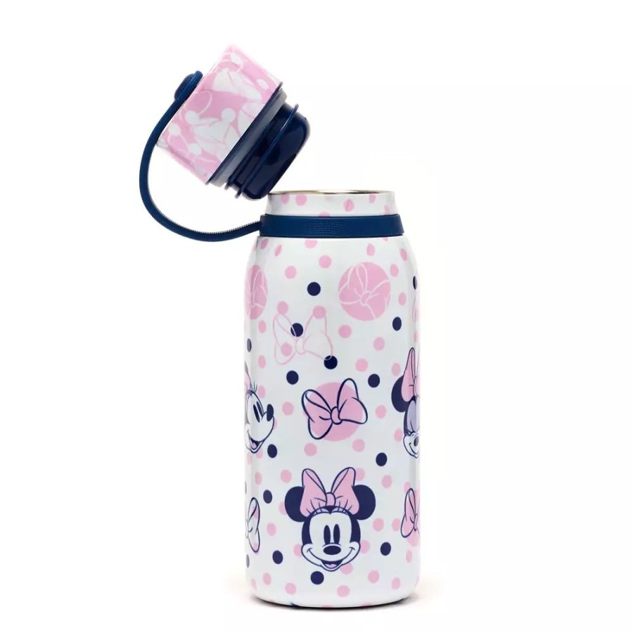 Hogar Disney Tazas, Vasos Y Cantimploras | Botella Acero Inoxidable Aislada Minnie Mouse