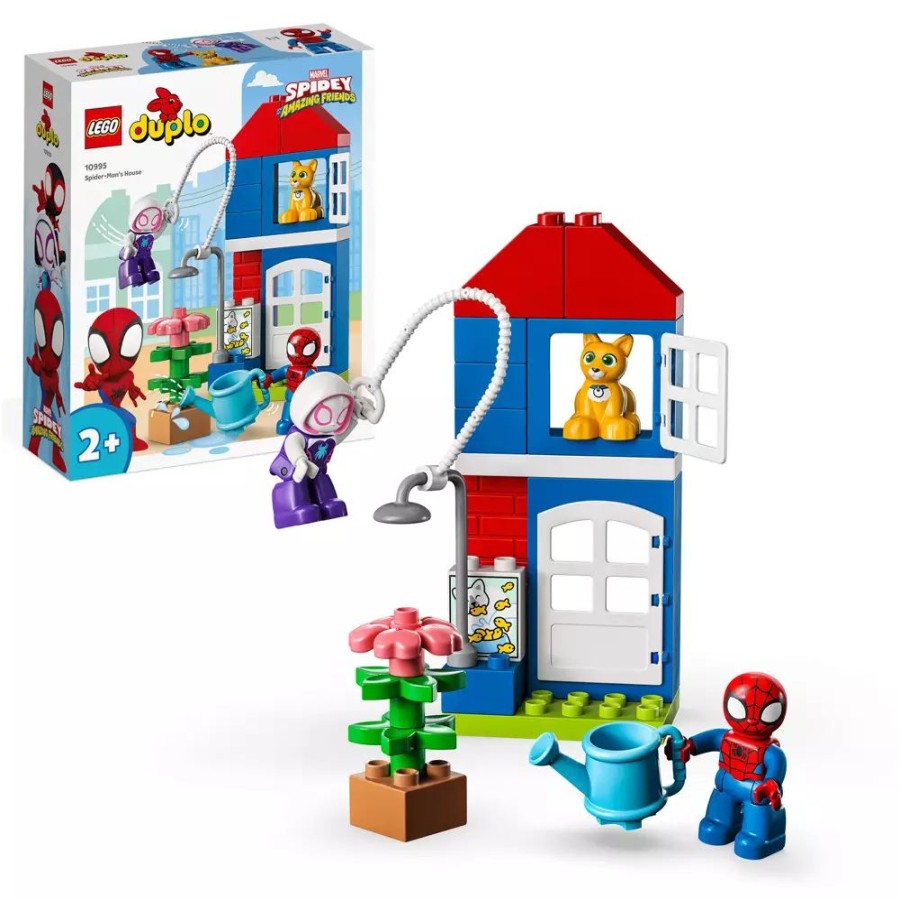 Juguetes Y Disfraces Disney Lego | Lego Duplo Casa Spider-Man (Set 10995)