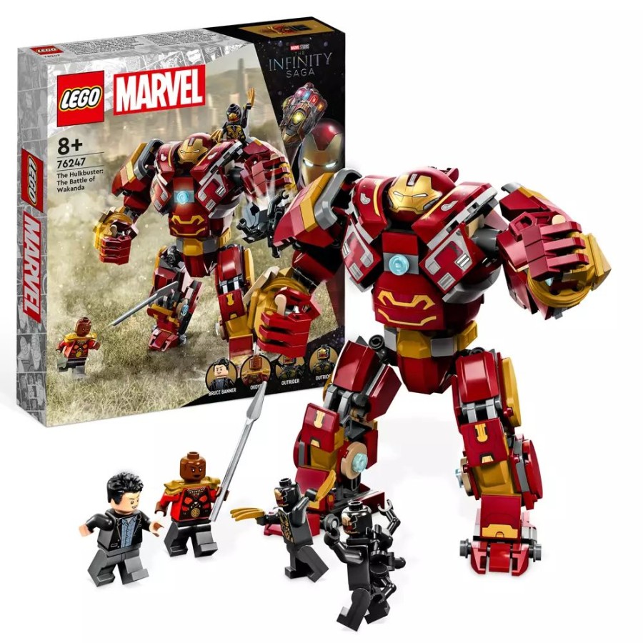 Juguetes Y Disfraces Disney Lego | Lego Marvel Hulkbuster: La Batalla De Wakanda (Set 76247)