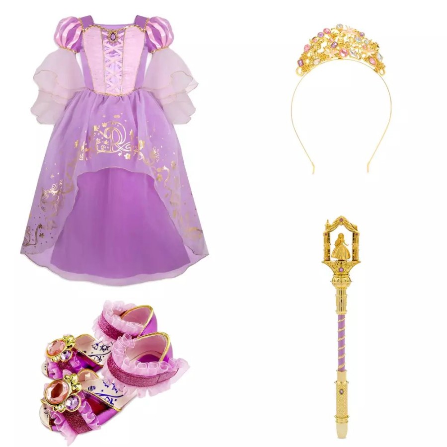 Juguetes Y Disfraces Disney Disfraces Para Ninos | Conjunto Disfraz Infantil Rapunzel, Enredados