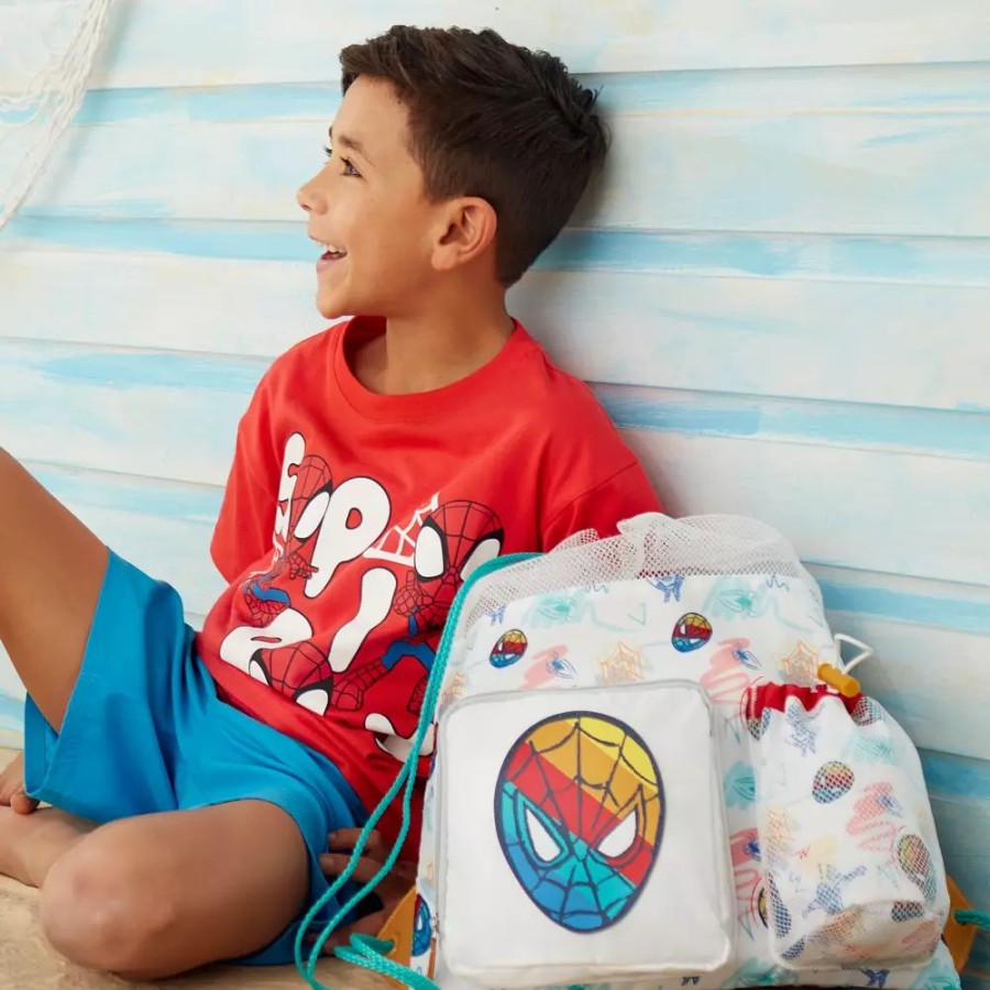 Moda Disney Accesorios Para Ninos | Bolsa Playa Spider-Man