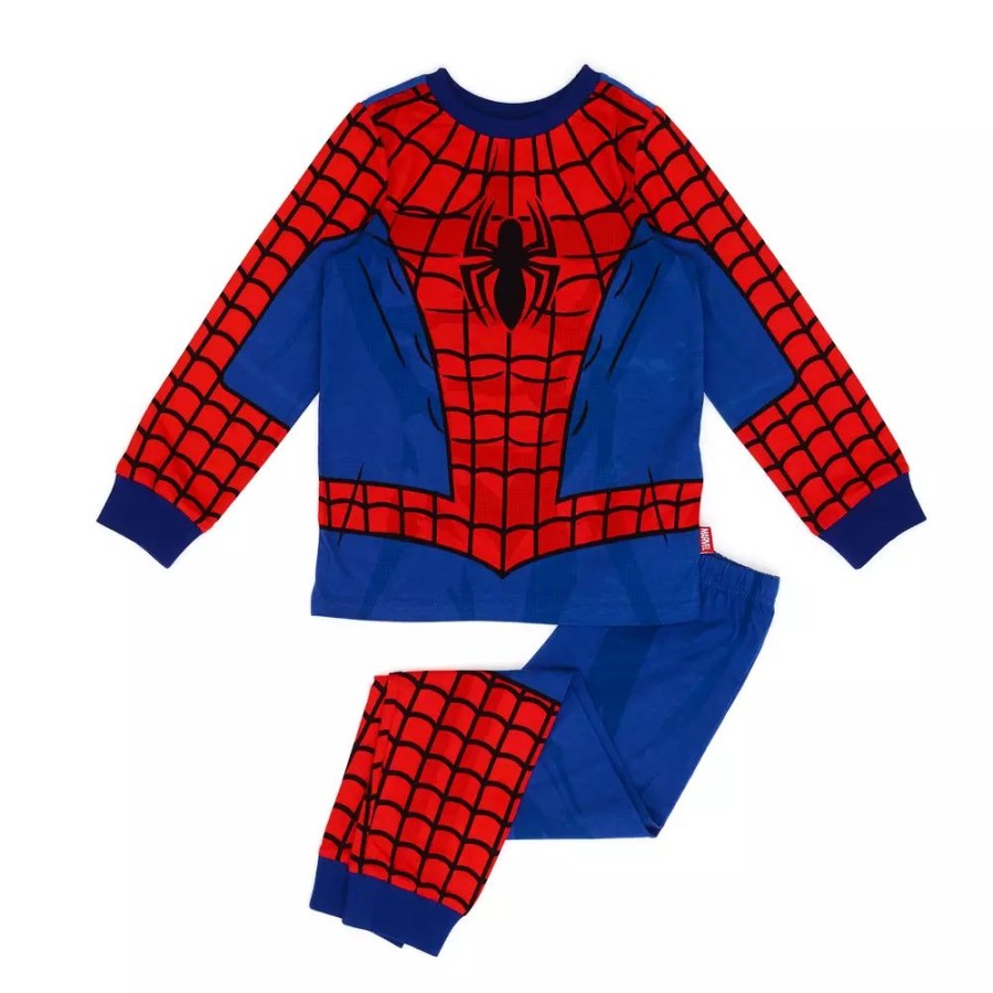 Moda Disney Pijamas Y Ropa Para Dormir | Pijama Tipo Disfraz Infantil Algodon Ecologico Spider-Man, Disney Store