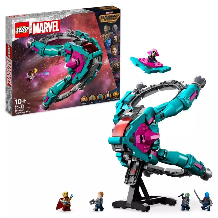 Juguetes Y Disfraces Disney Lego | Lego Marvel Nave De Los Nuevos Guardianes (Set 76255)