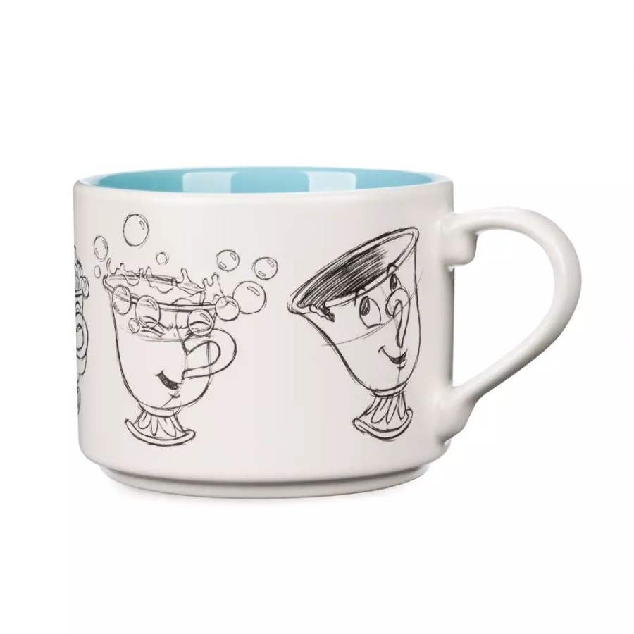 Hogar Disney Tazas, Vasos Y Cantimploras | Taza Animada Chip, La Bella Y La Bestia