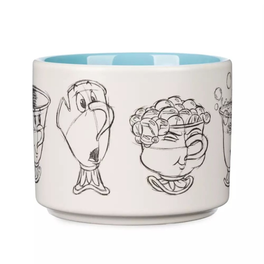 Hogar Disney Tazas, Vasos Y Cantimploras | Taza Animada Chip, La Bella Y La Bestia