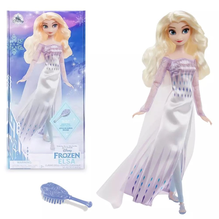 Juguetes Y Disfraces Disney Munecas | Muneca Clasica Elsa, La Reina De Las Nieves, Frozen 2, Disney Store