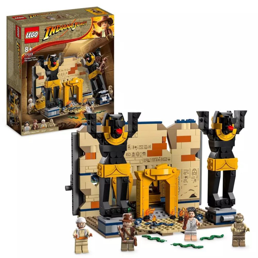 Juguetes Y Disfraces Disney Lego | Lego Indiana Jones Set Huida Tumba Perdida