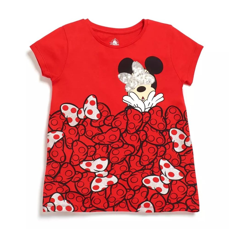 Moda Disney Ropa Para Ninos | Camiseta Infantil De Minnie Mouse