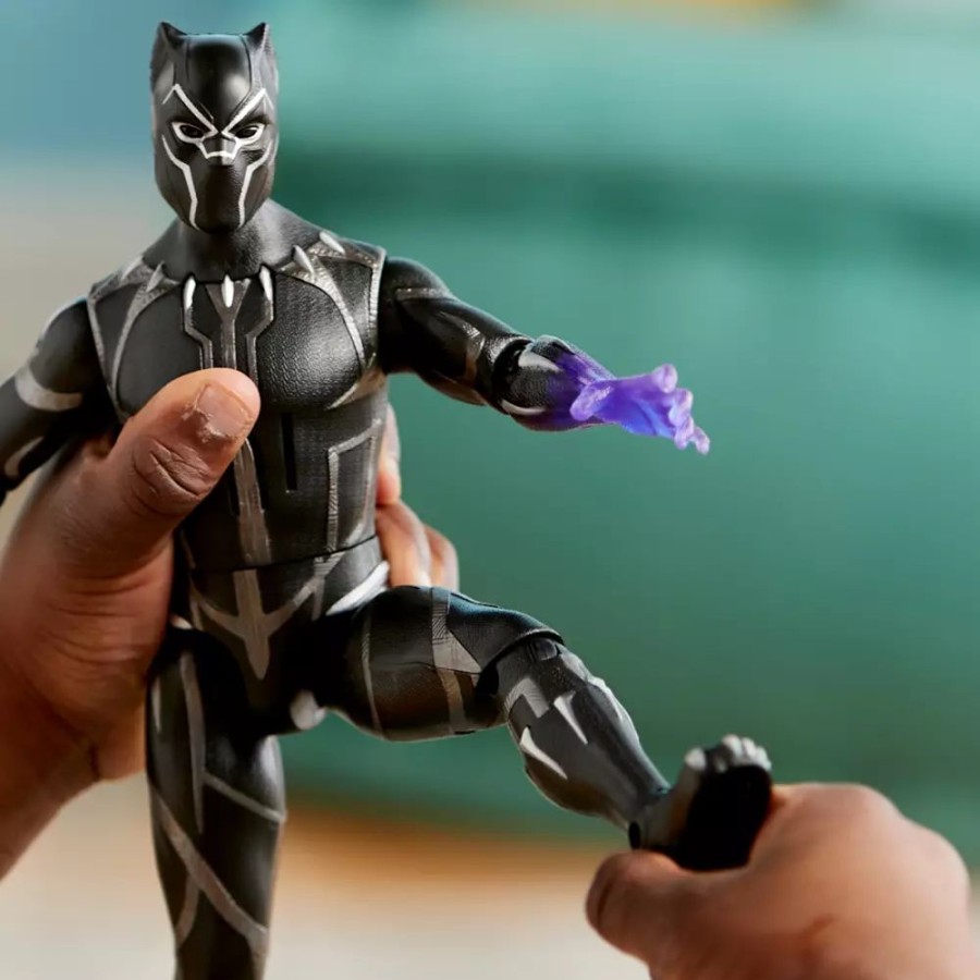 Juguetes Y Disfraces Disney Figuras De Accion | Figura Accion Parlante Black Panther, Disney Store