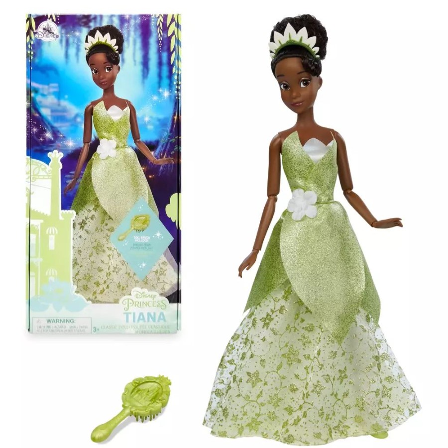 Juguetes Y Disfraces Disney Munecas | Muneca Clasica Tiana, Tiana Y El Sapo, Disney Store