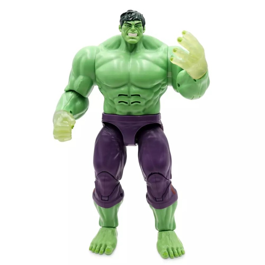 Juguetes Y Disfraces Disney Figuras De Accion | Figura Accion Parlante Hulk, Power Icons, Disney Store