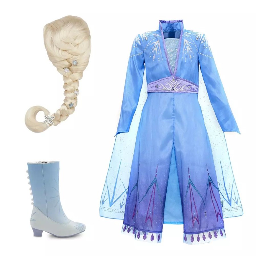 Juguetes Y Disfraces Disney Disfraces Para Ninos | Conjunto Disfraz Infantil Elsa, Frozen 2, Disney Store