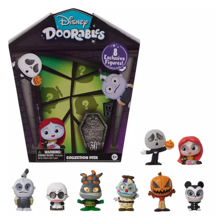 Juguetes Y Disfraces Disney Sets De Figuras | Just Play Set Peek Coleccionable Pesadilla Antes De Navidad, Doorables