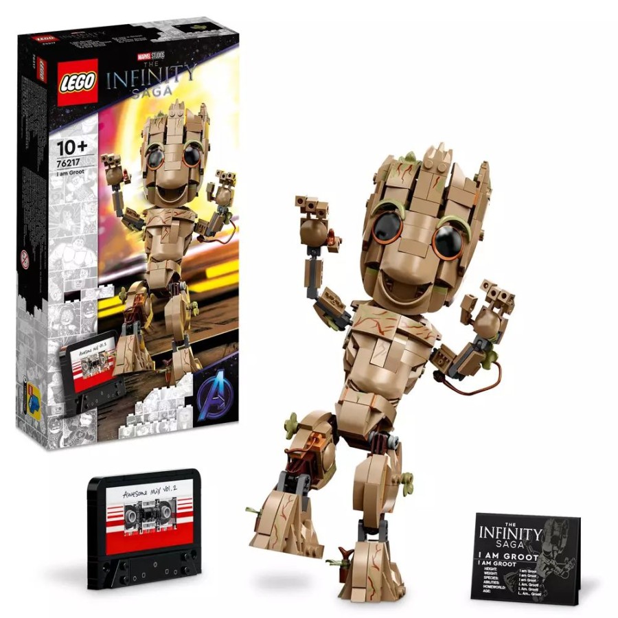 Juguetes Y Disfraces Disney Lego | Lego Marvel, Yo Soy Groot (Soy Groot) (Set 76217)