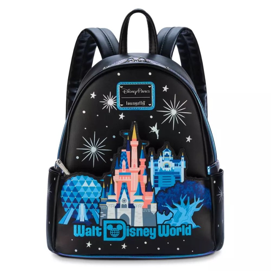 Moda Disney Accesorios Y Complementos De Mujer | Loungefly, Minimochila Walt Disney World Icons