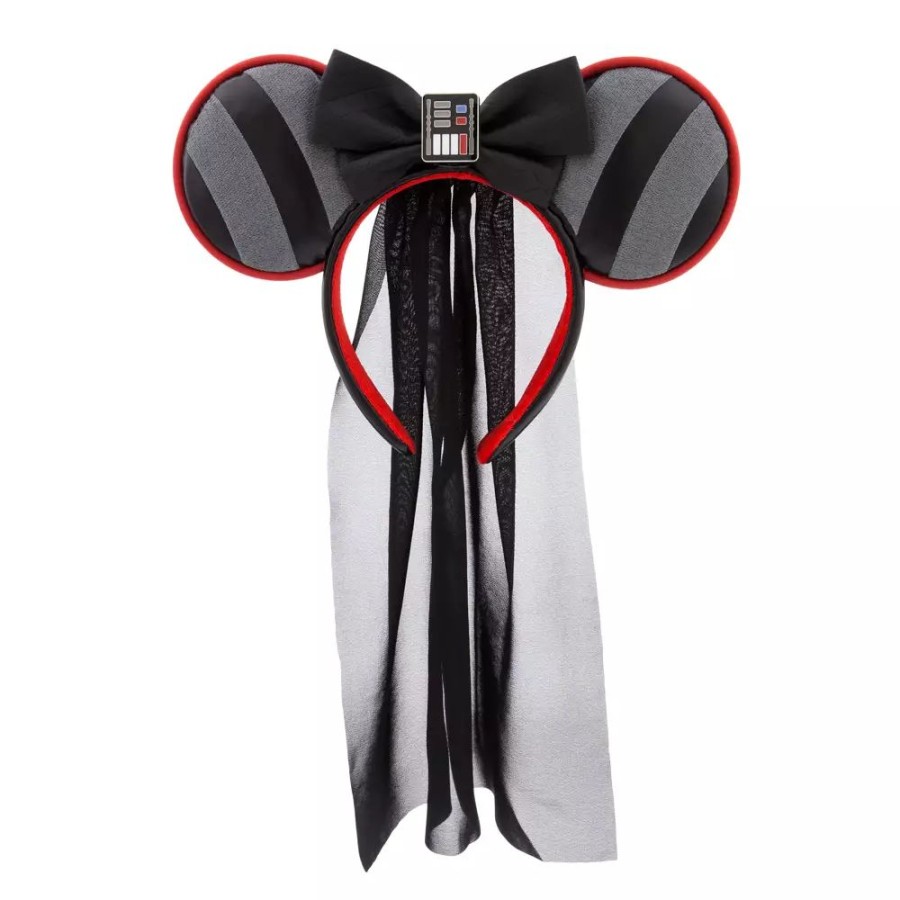 Juguetes Y Disfraces Disney Orejas De Disney | Disney Parks Diadema Orejas Minnie Mouse Darth Vader Para Adultos, Star Wars