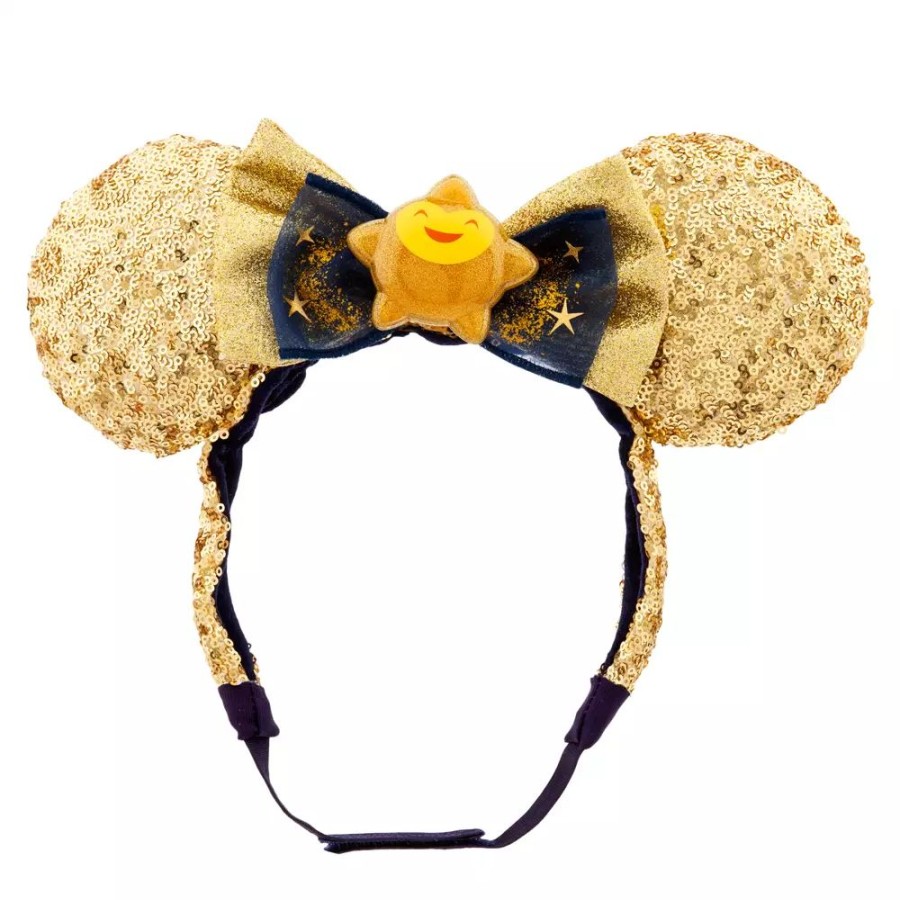 Juguetes Y Disfraces Disney Orejas De Disney | Diadema Orejas Lentejuelas Adaptable Para Adultos Wish: El Poder De Los Deseos