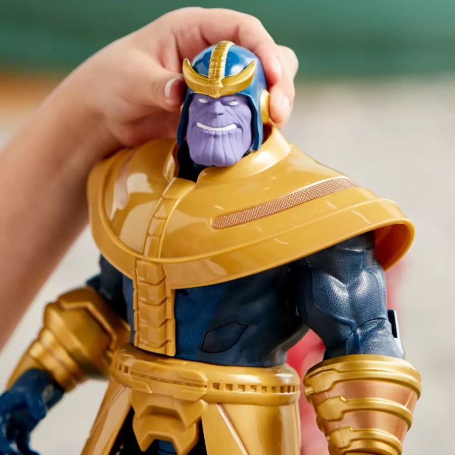 Juguetes Y Disfraces Disney Figuras De Accion | Figura Accion Parlante Thanos, Power Icons, Disney Store