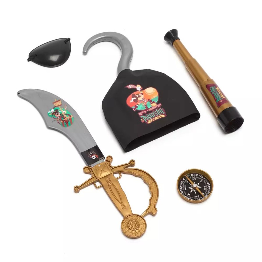 Juguetes Y Disfraces Disney Accesorios Y Complementos Para Disfraces Infantiles | Set Interpretacion Piratas Del Caribe Mickey Mouse