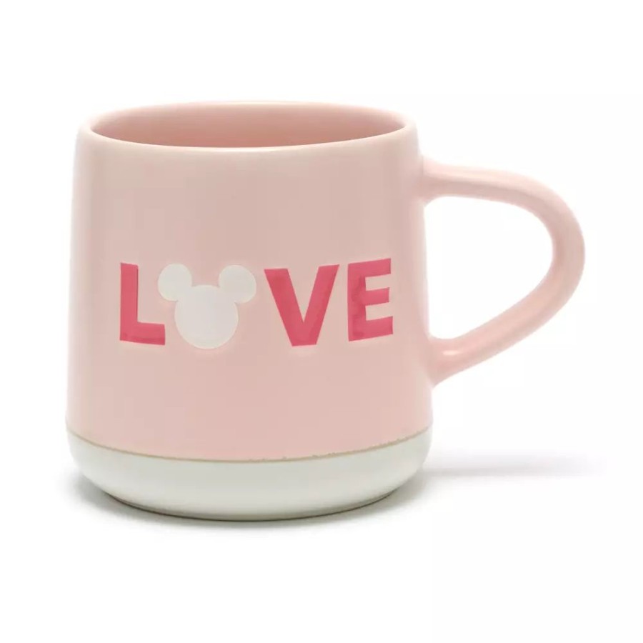 Hogar Disney Tazas, Vasos Y Cantimploras | Taza ''Love'' (Amor) Mickey Mouse