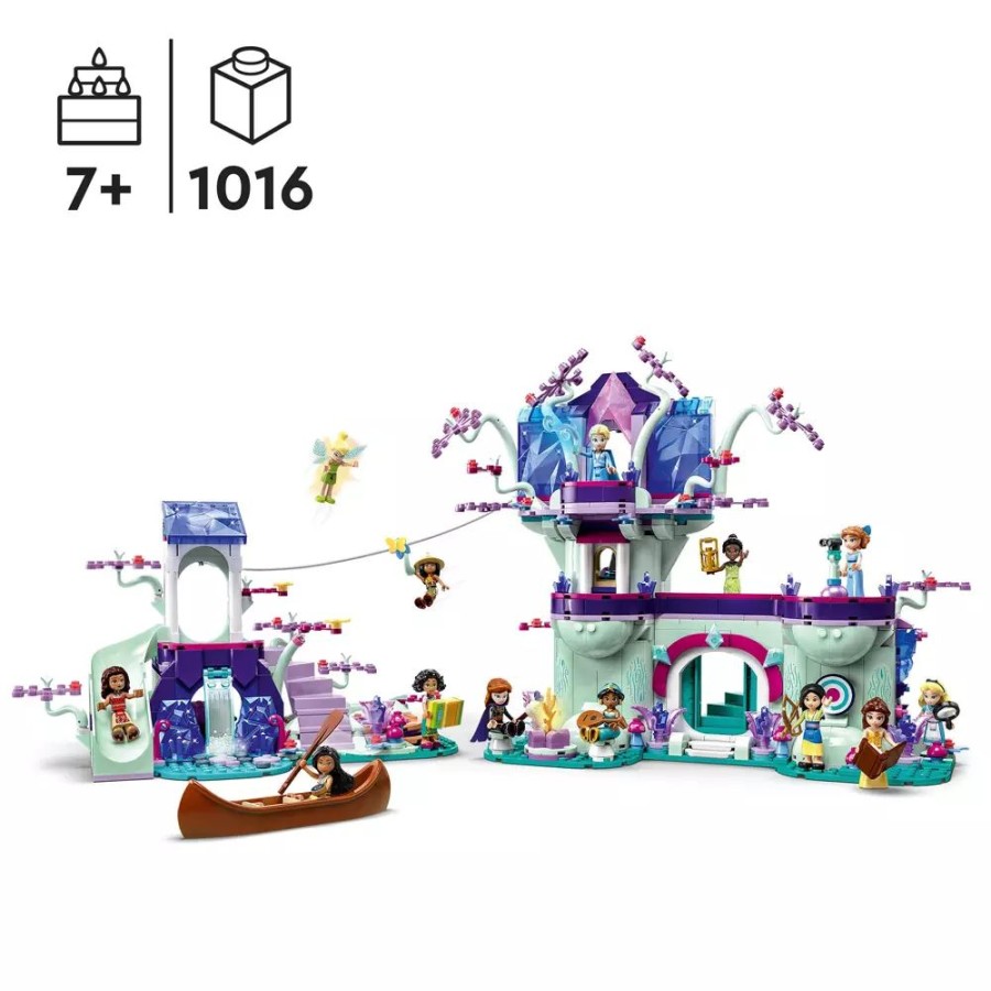 Juguetes Y Disfraces Disney Lego | Lego Set Princesas Casa Arbol Encantada