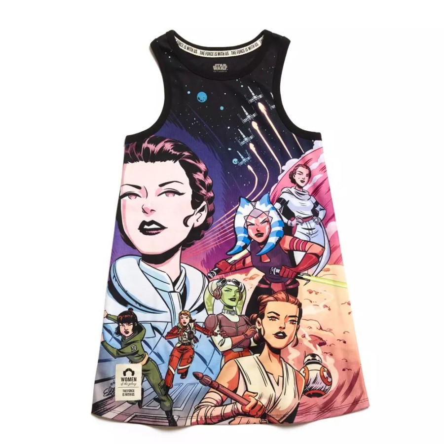 Moda Disney Ropa Para Ninos | Vestido Infantil Star Wars: Women Of The Galaxy, Disney Store