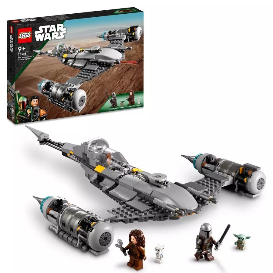 Juguetes Y Disfraces Disney Lego | Lego Caza Estelar N-1, The Mandalorian, Star Wars: El Libro De Boba Fett