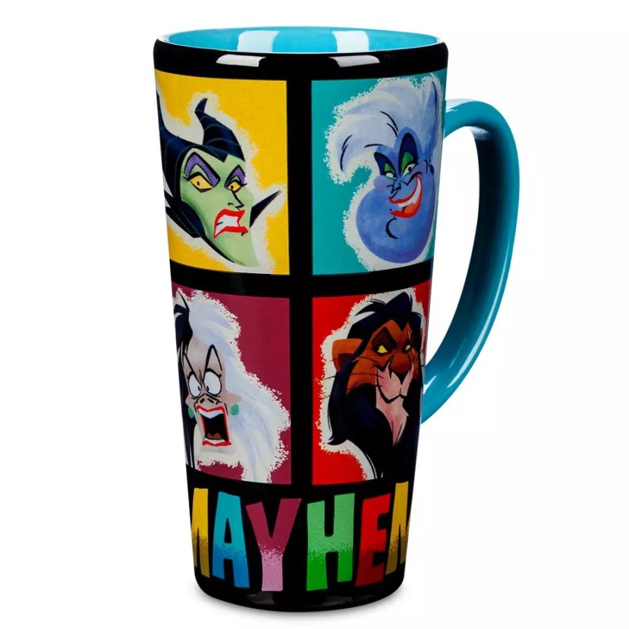 Hogar Disney Tazas, Vasos Y Cantimploras | Taza Villanos Disney ''Made For Mayhem'' (Hechos Para El Caos)