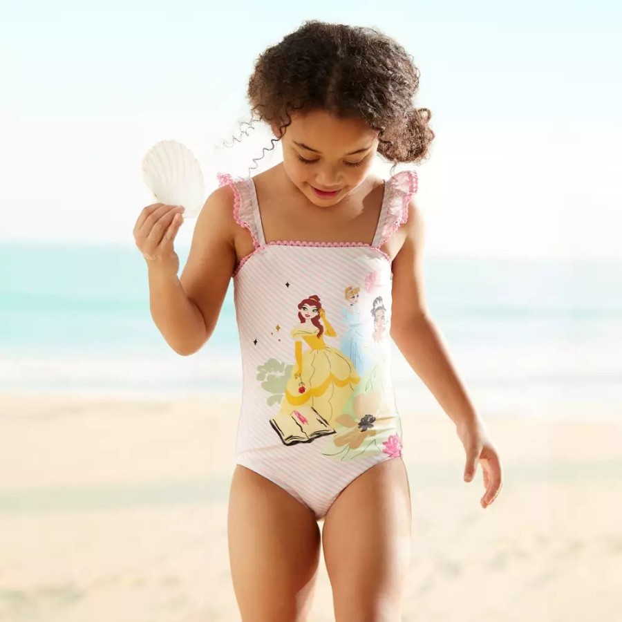 Moda Disney Ropa Para Ninos | Banador Infantil Princesa Disney