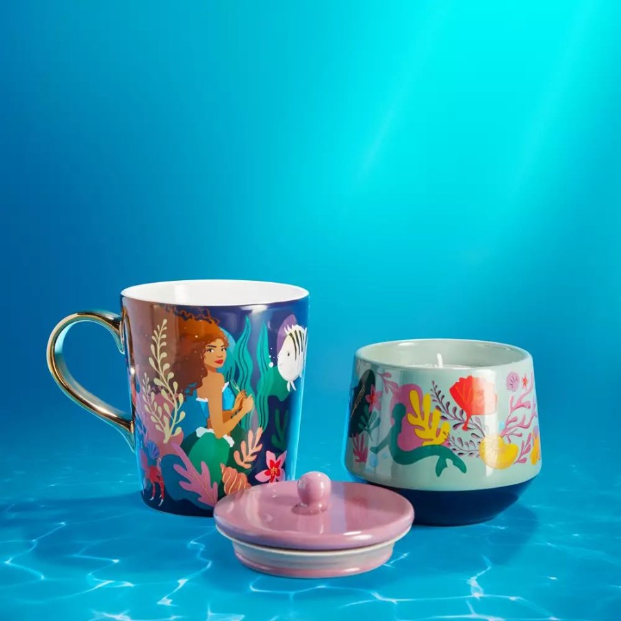 Hogar Disney Tazas, Vasos Y Cantimploras | Taza ''My Voice Is A Treasure'' (Mi Voz Es Un Tesoro), La Sirenita, Pelicula De Accion Real, Disney Store