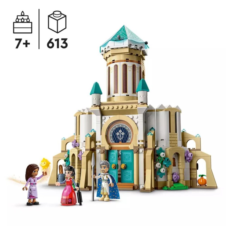 Juguetes Y Disfraces Disney Lego | Lego Disney Princess Castillo Del Rey Magnifico Set 43224