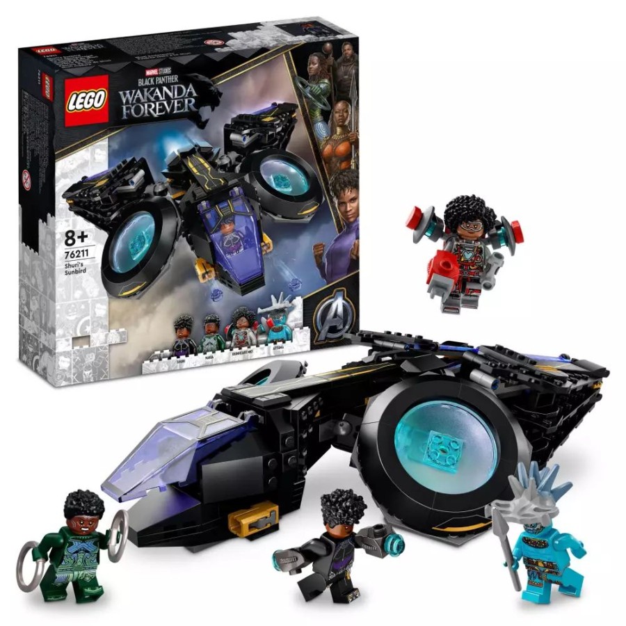 Juguetes Y Disfraces Disney Lego | Lego Set Sunbird De Shuri, Black Panther: Wakanda Forever