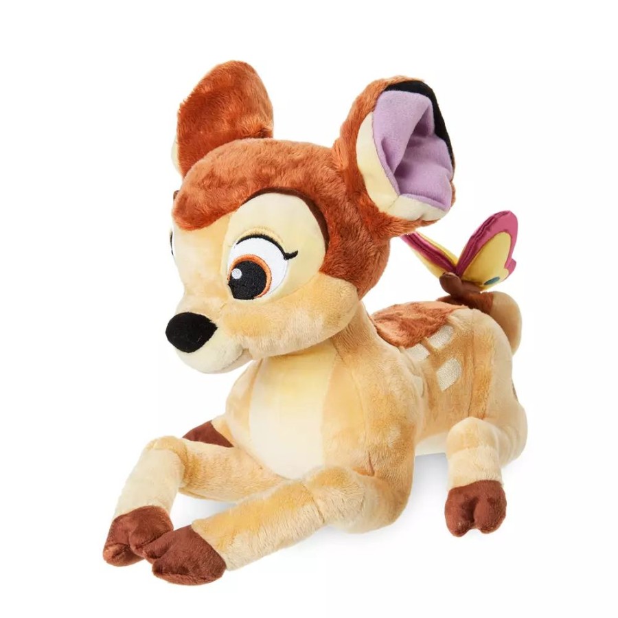 Juguetes Y Disfraces Disney Peluches | Peluche Bambi Con Mariposa (Mediano)