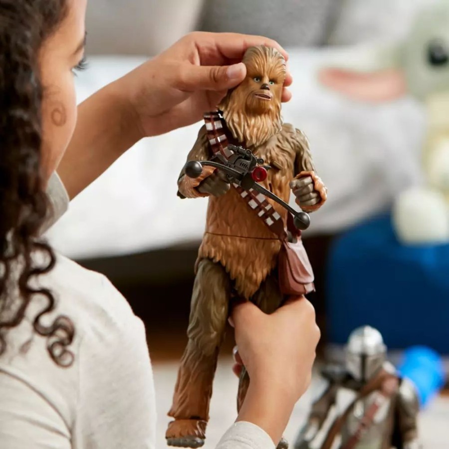 Juguetes Y Disfraces Disney Figuras De Accion | Figura Accion Parlante Chewbacca, Star Wars, Disney Store